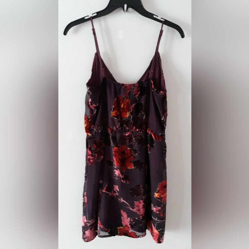 Luna Chix Velvet Burnout Mini Dress - Picture 2 of 8